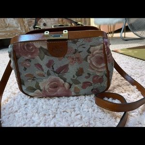 Patricia Nash Satchel Frame Bag-New